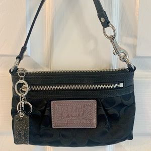 Coach Black Wristlet